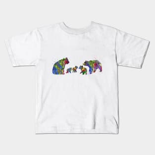 Bear family Kids T-Shirt